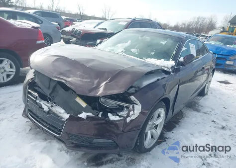 2014 Audi A5 2.0T Premium from USA, damaged, VIN WAULFAFR9EA015800